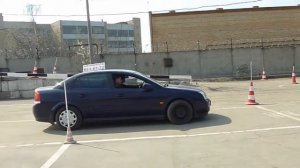 Экзамен в ГИБДД! Площадка.
