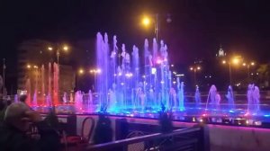 Поющий фонтан у ТЦ "Европейский", Москва