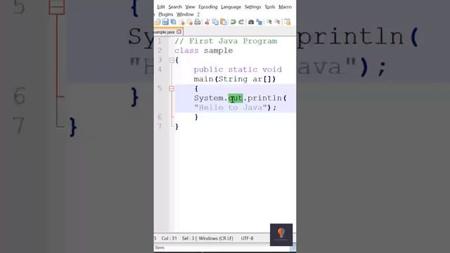 Java Tutorial | Printing Hello World in Java