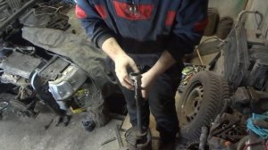 Замена переднего сайлентблока рычага Fiat tipo/tempra