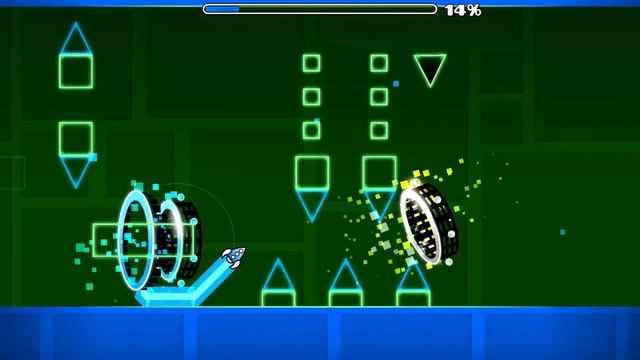 Я попросил игроков построить челлендж на роботе в Geometry Dash смотреть онлайн