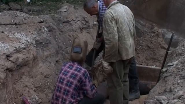 Ремонтные работы МУП Теплосети в Алексине 2007 год смотреть онлайн