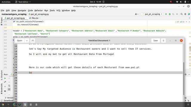 HOW TO GET DATA FROM YELLOW PAGES | DATA SCRAPING | DATA COLLECTION | SELENIUM | PYTHON BOT