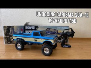 Распаковка Carisma SCA-1E 1976 FORD F150 - ВСЕ очень БЮДЖЕТНО! rc бюджетки