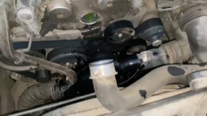 Замена термостата Mercedes c204 m271