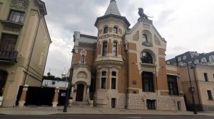 Прогулки по Москве. Доходный дом Л. Кекушева. Особняк Кекушевой на Остоженке.