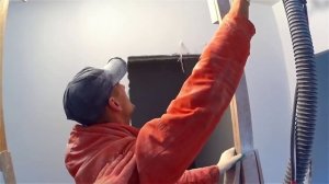 Как шкурить потолок не напрягаясь. How to coat the ceiling without straining