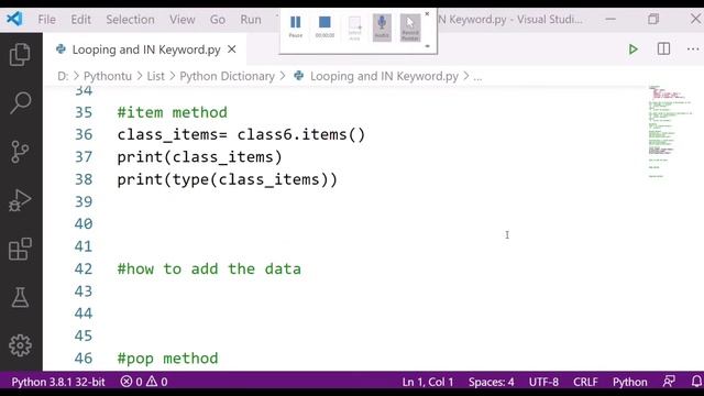 Python Dictionary: L-2