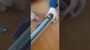 Вязание резинки 1×1 вкруговую на РВМ "Ивушка"