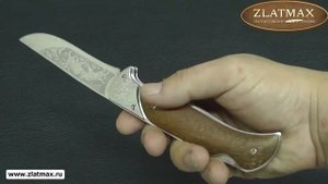 Складной нож  Ахиллес - ЭИ-107 ЗлатПрофит Златоуст (zlatmax.ru)
