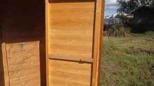 Большой туалет или маленький хозблок для дачи