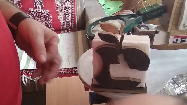 Салфетница из ламината. Лобзик ДЖЭТ. Финиш. смотреть онлайн