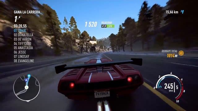 La carrera mas larga NFS PAYBACK смотреть онлайн