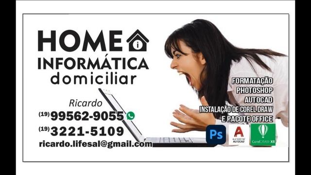 INSTALAÇÃO DE PROGRAMAS (OFFICE - COREL DRAW AUTOCAD EM PAULINIA A DOMICILIO OU REMOTO PELA INTERNE