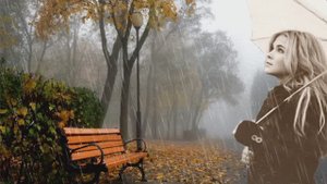 Меж берёз и сосен. Любовь Чернышова - стихи и монтаж, читает автор. Фон - George Skaroulis, Rainр