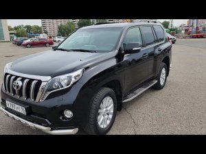 Toyota Land Cruiser Prado - полировка кузова автомобиля с нанесением керамики в два слоя