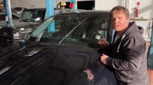 Wischer - blätter wechseln GLE 167 vorn How to renew wiper blade Mercedes