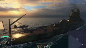 World of warships - Tirpitz vs Amagi. Кит или Слон?