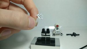 -REVIEW on CUSTOM ELITE COMBINE from LEGO - (Half-Life 2).