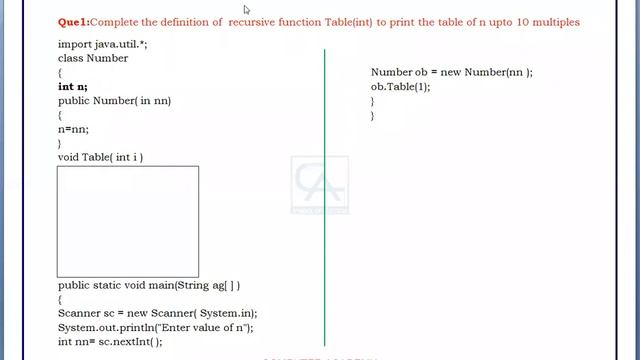 Recursion in Java  ( PART - 2 ) | Recursive Function | Java | Class 11th | class 12th | ISC