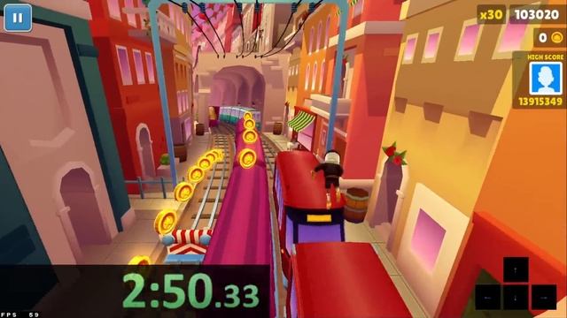 Subway Surfers No Coins 5:36 WORLD RECORD смотреть онлайн