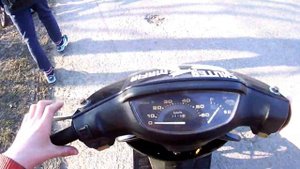 Максимальная скорость Honda dio 27
