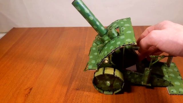 Мортира «Большая Берта» или «Толстушка Берта» из Картона смотреть онлайн