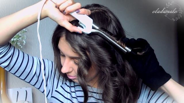 КАК СДЕЛАТЬ ЛОКОНЫ "ОТ ЛИЦА" \ Объемные локоны \ Локоны на средние волосы на НОВЫЙ ГОД смотреть онлайн