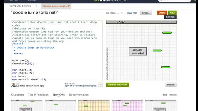 A Tour of Programming on Khan Academy