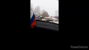 Большегруз 40 рус подарил Волгу. Машина плывёт???