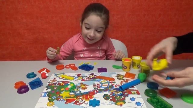 Развивающие игры для детей ПЛЕЙ ДО Набор Play Doh адвенткалендарь 2016 смотреть онлайн