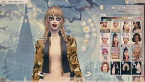 The Sims 4:Halloween CAS"Annabelle"/Создаю персонажа "Аннабель" в Кас в честь праздника Хэллоуин