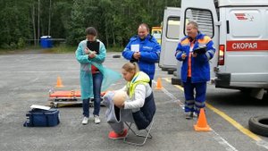 Соревнования скорой медицинской помощи. Начало.