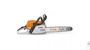 звук бензопилы очень громкий