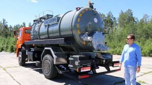 Ассенизаторская машина МВ-12 КАМАЗ-53605 по индивидуальному заказу