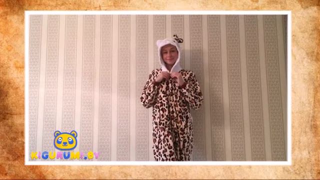 Кигуруми БЕНГАЛЬСКАЯ КОШКА. Видеообзор смотреть онлайн