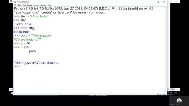 Lecture 1-Working with Python IDLE | NCERT