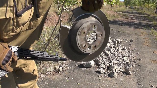 Краш-тест тормозного диска от Ford Mondeo методом TG2 и ВПО-136 смотреть онлайн