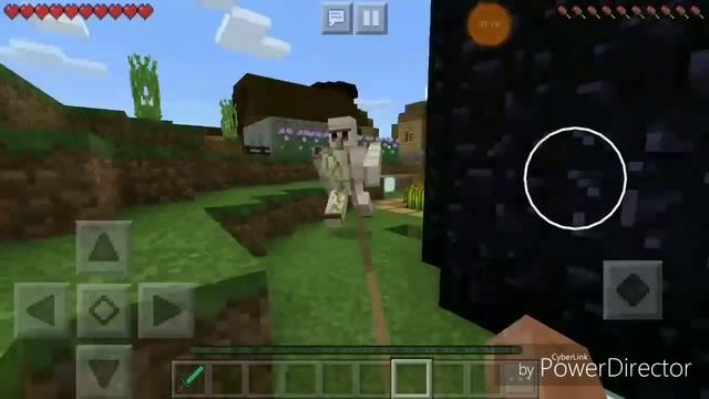 Майнкрафт (39 серия) война против монстров в деревене смотреть онлайн