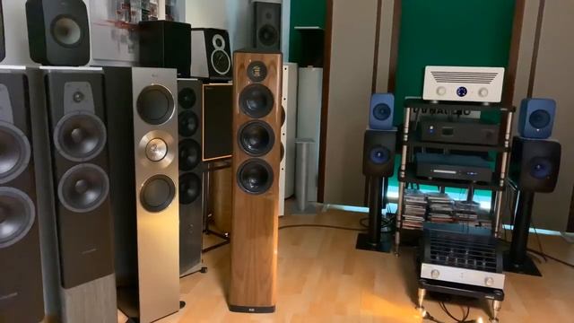 BASS QUALITY Test_ ELAC Vela Copland CTA408 Tube Amp смотреть онлайн