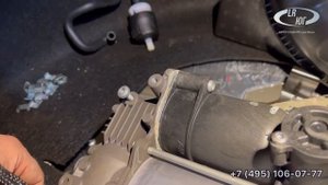 Range Rover Sport 3.0.  Ремонт пневмоподвески