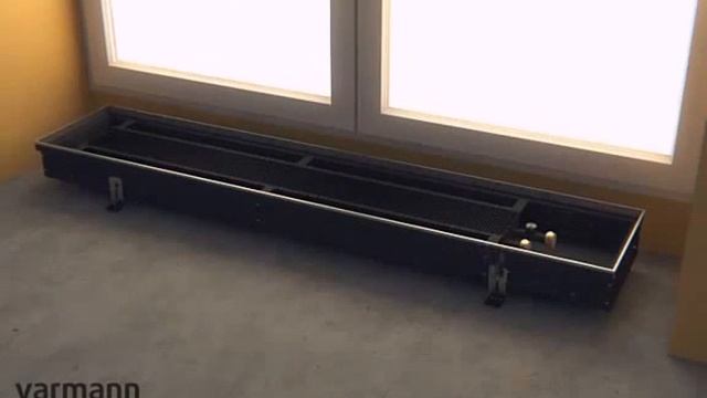 Инструкция по монтажу внутрипольного конвектора Варманн Ntherm смотреть онлайн