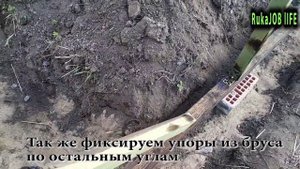 Бюджетная теплица из бруса 50*50 своими руками