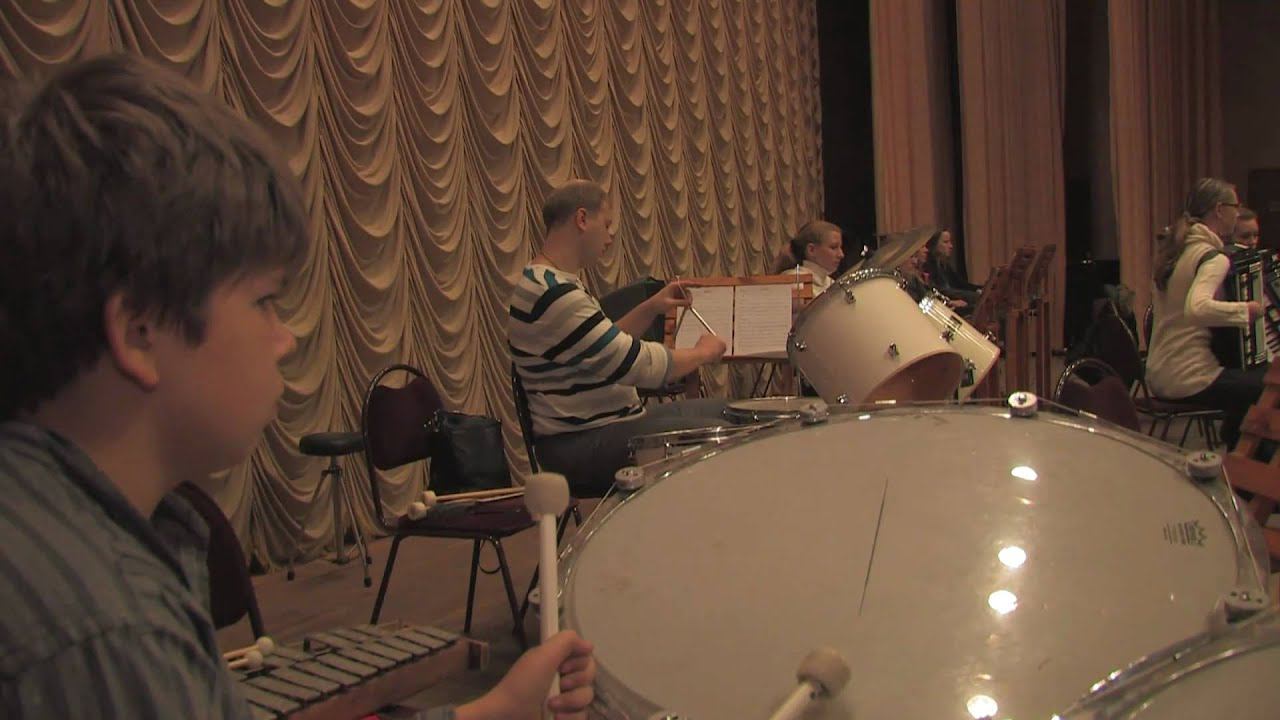 Репетиция концертного оркестра Арзумова. П. И. Чайковский - "Большой вальс". смотреть онлайн