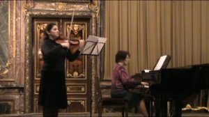 Mozart Sonata in e minor for violin and piano 1 movement