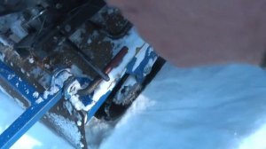 Снятие двигателя с мотособаки