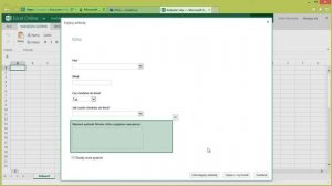 Kurs Office Online, cz. 10 - Ankieta w Excel Online