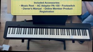 Yamaha P-145B Unboxing