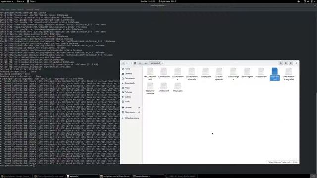 Fix the "configured multiple times" error in Debian 8 apt sources смотреть онлайн