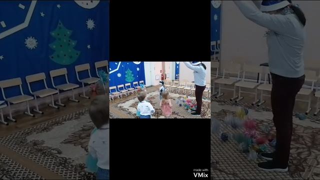 Новогодний утренник. Первая младшая группа "Сказка". Воспитатели Капыш. Е. А. Киященко. Н. В.